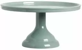 Allc Tortinė ant kojelės, pilkšvai žalsva 23,5cm