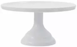 Allc Tortinė ant kojelės, balta 23,5cm