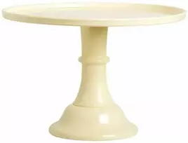 Allc Tortinė ant kojelės, vanilinė 30cm