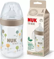 NUK NUK Buteliukas PP 260ML M FOR NATU POP 10742005 1/6