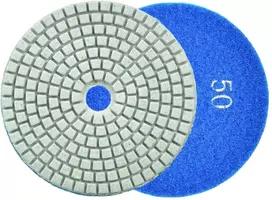 Geko Poliravimo diskas šlapiam akmens masės šlifavimui 100 mm GR50 (5/250)