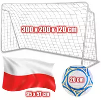 Springos BR3 FUTBOLO VARTŲ METALINIS TINKLAS 300X200CM