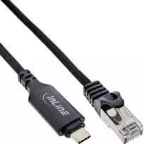 Eaton InLine® USB 3.2 tinklo adapterio kabelis, gigabito, USB-C į RJ45 kištuką, 5 m