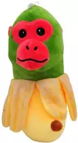 Pliušinis žaislas šimpanzė Bananini, 23x16 cm