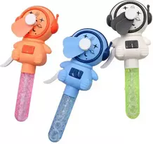 Muilo burbulai su vėjo malūnėliu Kosmonautas - Oranžinė