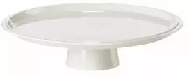 Zone Denmark torto stovas Eau, 32 x 8,1 cm, balkšvas porcelianas