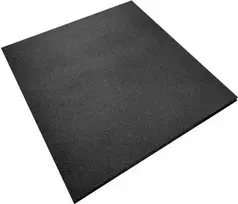 Guminė grindų danga 15x1000x1000 - su mėlynomis granulėmis