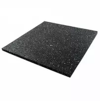Guminė grindų danga 15x1000x1000 - su baltomis granulėmis