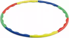 Gimnastikos Hula Hoop lankas 90 cm treniruotėms ir liekninimui