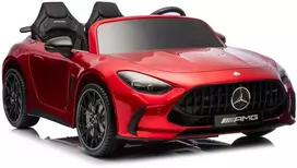 Lean Cars Elektrinis automobilis Mercedes GT63 AMG 24 V raudonas