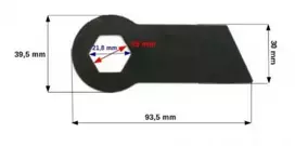 Universalus AERAVIMO PEILIŲ KOMPLEKTAS (18 vnt.) – CASTORAMA SPS38 / HECHT 5654