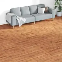 Grindų lentos 18 pcs Ruda 5,26 m² PVC