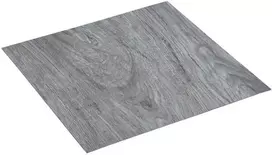 Grindų lentos 55 pcs Šviesiai pilka 5,11 m² PVC