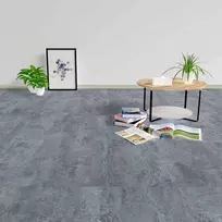 Grindų lentos 5,11 m² 55 pcs PVC Pilkas marmuras