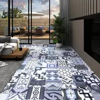 Grindų lentos 5,11 m² 55 pcs PVC Spalvotas raštas