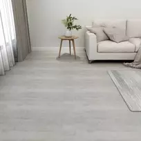 Grindų lentos 5,11 m² 55 pcs PVC Pilka ir Šviesiai Pilka