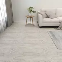 Grindų lentos 5,11 m² 55 pcs PVC Ruda ir beigė