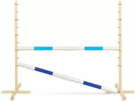 Šuolių kliūtis Hobby Horse 160 cm šviesiai mėlyna ir mėlyna