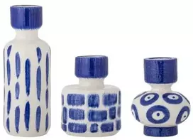 CREATIVE COLLECTION romaninė vaza, mėlyna, akmens masės dirbiniai
