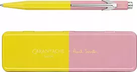 Caran d`Arche CARAN D'ACHE 849 Paul Smith Tušinukas Edition 4, M, dėžutėje, Chartreuse/Rose