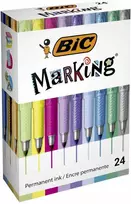 Bic Marker Marking Color permanentny 24 kolory BIC