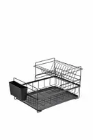 Rosberg 5R53000PBL, indų džiovyklė, 2 lygiai, 45x32,5x27,3 cm, juoda