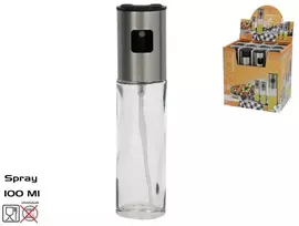 Metalinis purškiamas aliejaus buteliukas 100 ml, 18 x 4,3 x 4,3 cm, KITCHEN&GO