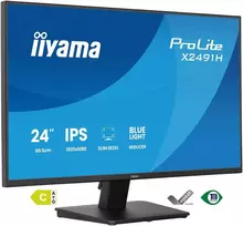 Monitorius iiyama ProLite X2491H-B1 23.8' Full HD 120Hz IPS