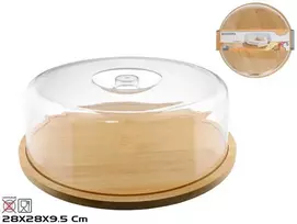 Siera trauks 28 cm bambuss 9 5 x 28 x 28 cm KITCHEN&GO ()
