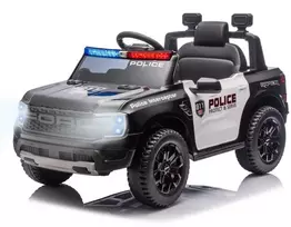 Milly Mally Elektromobilis Ford Ranger Police Juodas