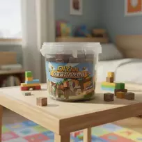 Magnetiniai Minecraft blokeliai, 100 vnt.