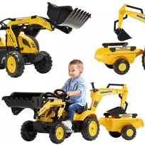 FALK Komatsu pedalinis traktorius