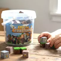 Magnetiniai Minecraft blokeliai, 200 vnt.