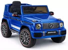 Lean Cars Vaikiškas elektrinis automobilis Mercedes AMG G 63 mėlynas