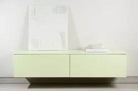 Venture Design TV staliukas Frihamn 160x45x35 cm Žalias