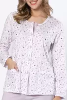 Moteriška pižama iš medvilnės 100% 7/8 Danuta