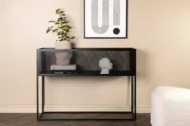 Venture Design Gėlių lentyna Netz juodas plienas