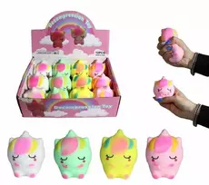 Antistresinis žaislas - minkštas vienaragis 9 cm