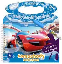 Skrzat Wydawnictwo Zadanka_malow.wodne Lenktyniniai automobiliai 79876