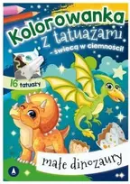 Skrzat Leidyklos „Kol.su“ tatuiruotė. Šviečia tamsoje! Maži dinozaurai 79760