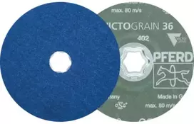 Fibro šlifavimo diskas PFERD CC-FS 125 Victograin-Cool 36