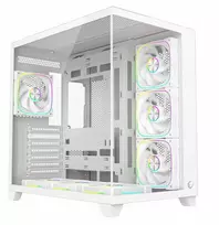 Rampage Obudowa PC ze szkłem hartowanym SEALITE 7x wentylator ARGB PWM Balta