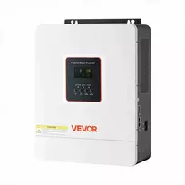 Hibridinis saulės inverteris, 4000W grynos sinusinės bangos, autonominėms švino rūgšties ličio baterijoms, su MPPT valdikliu ir WiFi, saulės energijos keitiklis įkroviklis, įtampos transformatorius