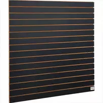 Sieninės plokštės su grioveliais garažo sienų organizavimui, juodas tvirtas sukraunamas sieninis organizatorius, 122 x 61 cm 2 plokščių rinkinys prekybai ir įrankių laikymui