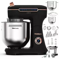 Virtuvinis kombainas planetarny Webber XEF900 1800W misa 7L mikser daugiafunkcinis