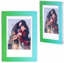 Nuotraukų rėmelis Ramka LoveInstant Ramka ant magneto šaldytuvui nuotraukoms Instax Mini 99 41 12 40 11 Evo Liplay Link / Žalia - Mėlyna