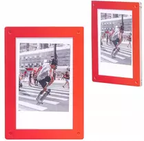 Nuotraukų rėmelis Loveinstant Ramka Na Magnes Lodówkę Do Zdjęć Instax Mini 99 41 12 40 11 Evo Liplay Link / Raudona