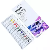 Akvareliniai dažai „Art Rangers“ 12 spalvų 12 ml tūbelėje