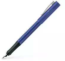 *Plunksnakotis Faber-Castell Grip 2011, plunksna F, 0,5mm, mėlynos spalvos