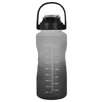 Gertuvė Butelka Buteliukas Vandens butelis 2 l, su šiaudeliu, be BPA, nepralaidus, kinghoff kh-2009